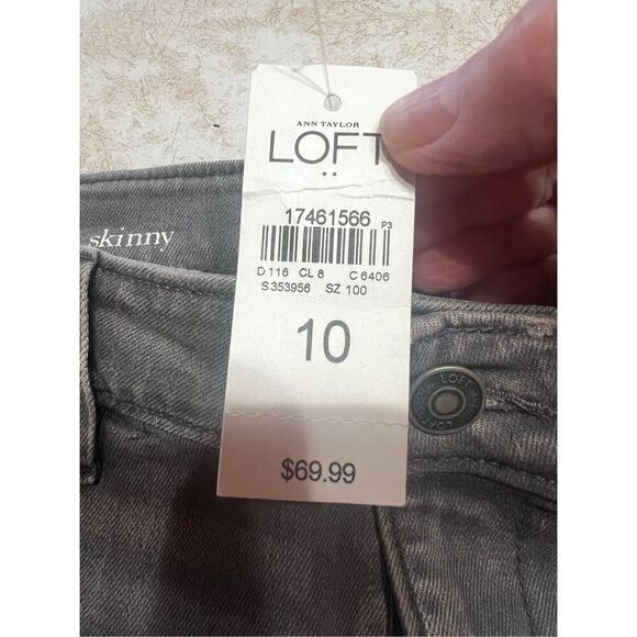 Ann Taylor Loft Modern Skinny  Jeans Sz 10 - Picture 3 of 7